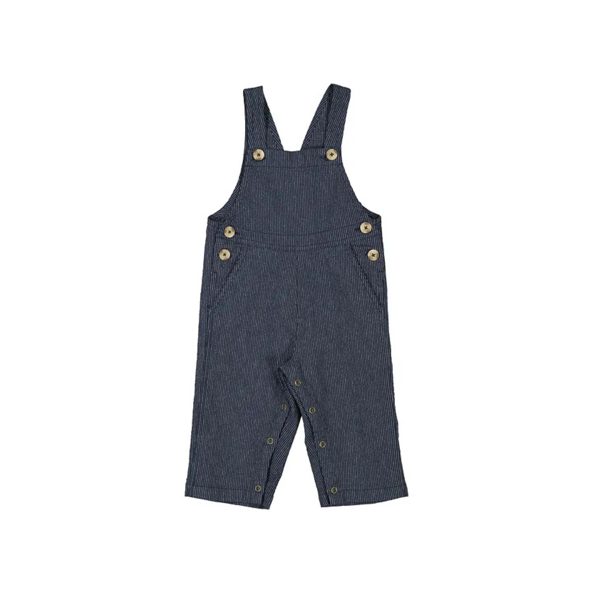 MarMar Copenhagen - Ruben Chambray Dungarees - Baby Tuinbroekje - Katoen - productfoto