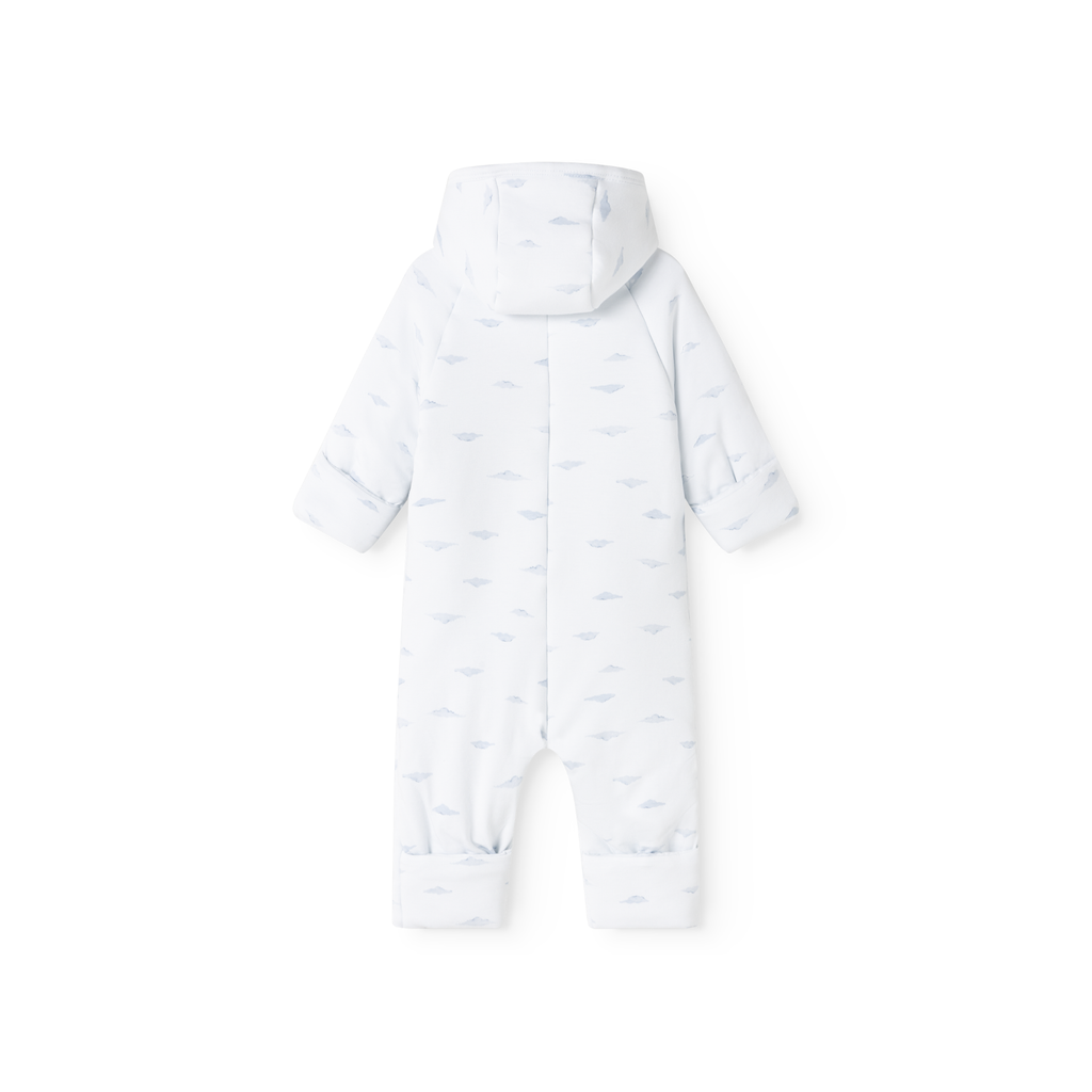 Gewatteerd babypak Rexa met capuchon - Biologisch katoen & TENCEL™ Modal - New Born Cumu Print - MarMar Copenhagen - productfoto - afbeelding 4