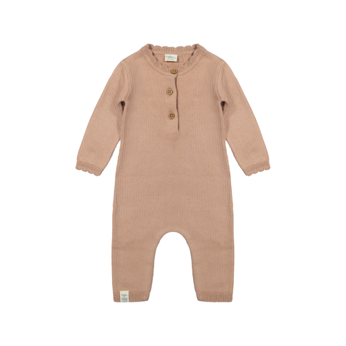 Boxpakje gebreid - Suit Sill knit pink - Biologisch katoen - Riffle Amsterdam - productfoto