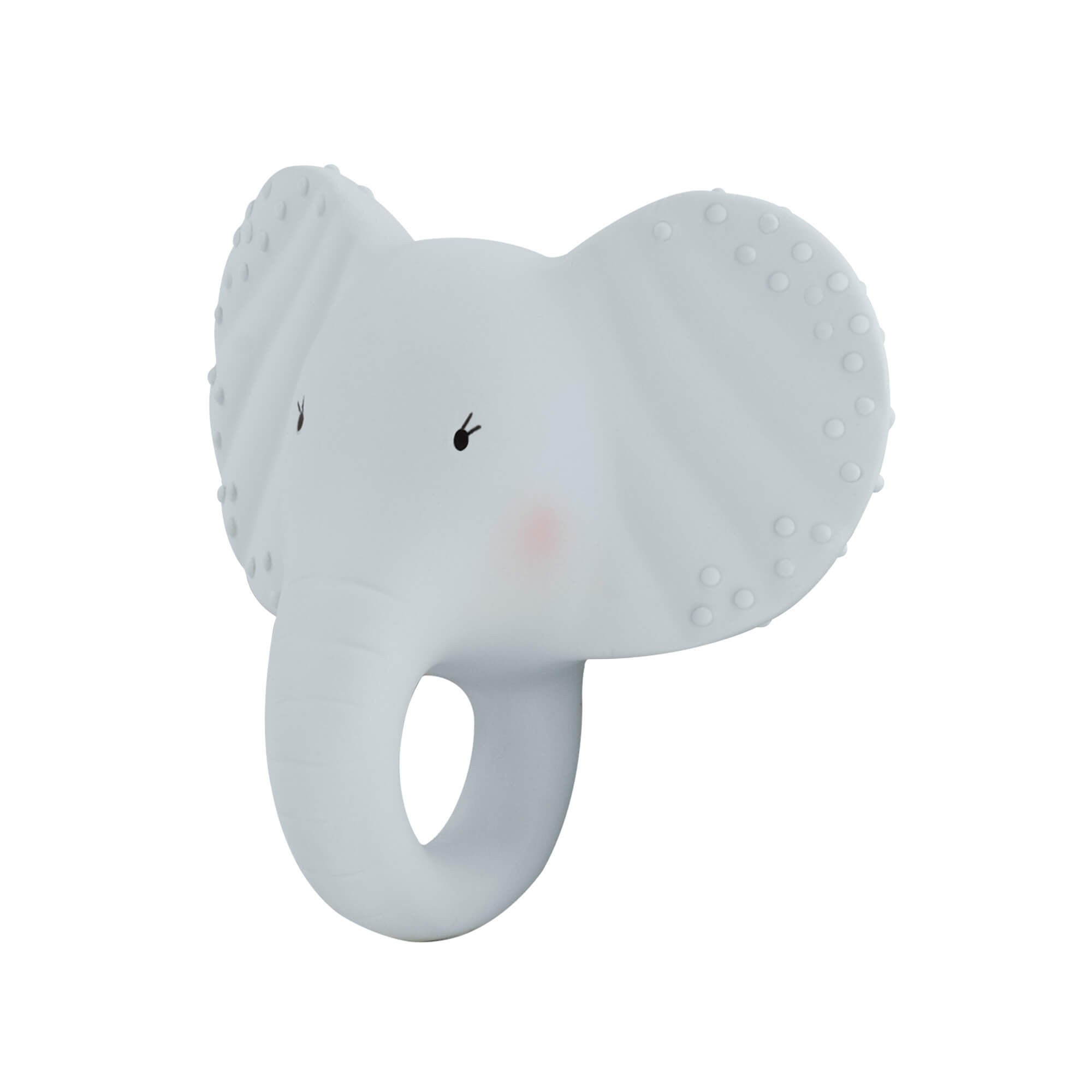 Baby Bello - Bijtring Elvy the Elephant - 100% natuurlijk Hevea-rubber - zijaanzicht