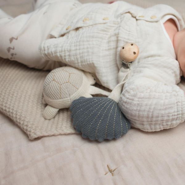Wagenanhänger Tilly die Schildkröte - Bio-Baumwolle - Baby Bello