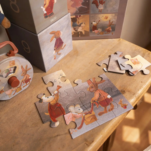 4 puzzels vrienden - FSC karton - Egmont Toys - productfoto - afbeelding 2