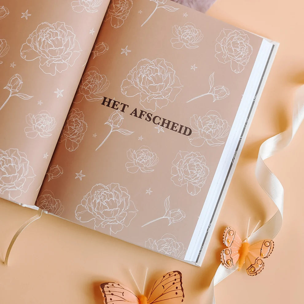 Nu jij hier niet meer bent – Livre du souvenir et carnet pour votre bébé étoile – Birth Lines