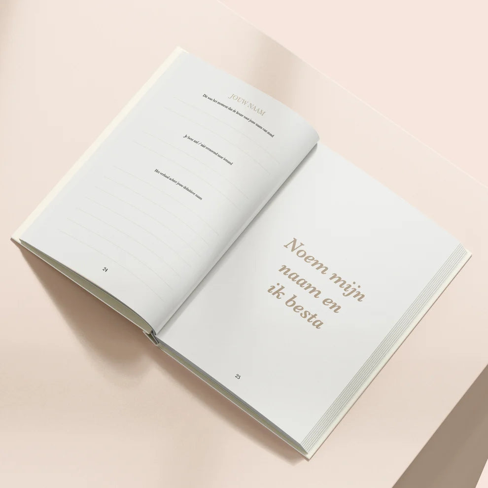 Nu jij hier niet meer bent – Livre du souvenir et carnet pour votre bébé étoile – Birth Lines