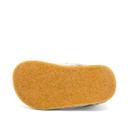Sneaker barefoot Beannie - Cream - Leer - Bisgaard zool
