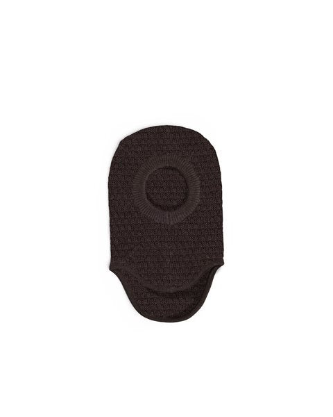 Balaclava - Merino wol - Donkerbruin - Smallstuff - voorkant