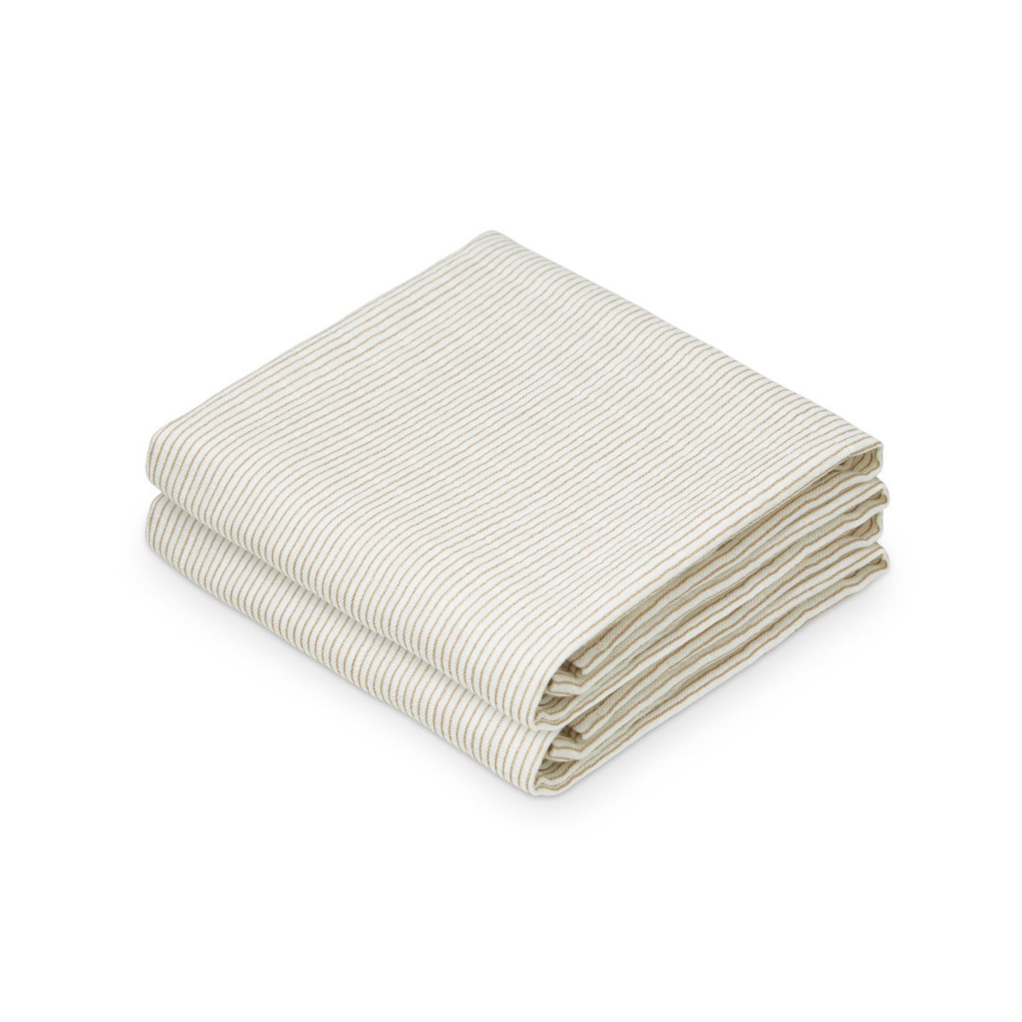 Hydrofiele doeken 2-pack Classic Stripe - 70x70 cm - 100% biologisch katoen - GOTS - CamCam Copenhagen