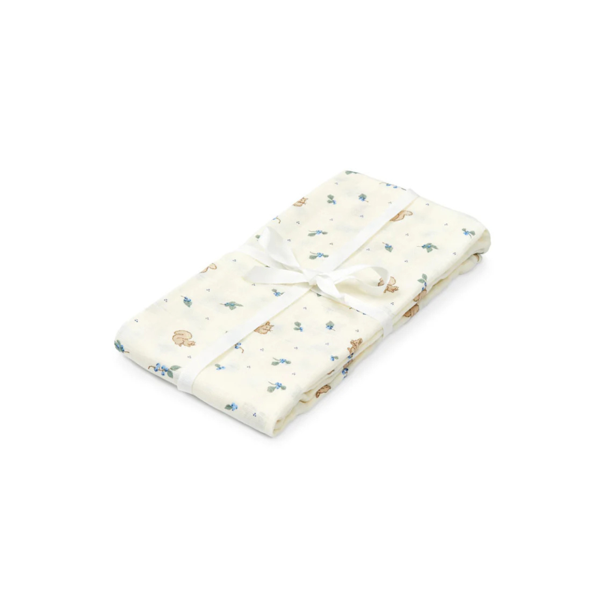 Swaddle Blueberries - 120x120 cm - 100% biologisch katoen - GOTS - CamCam Copenhagen