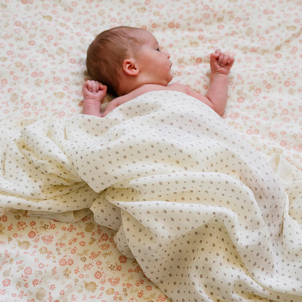 Swaddle Rowan - 120x120 cm - 100% biologisch katoen - GOTS - CamCam Copenhagen