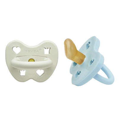 Pacifiers - Natural Rubber - 3-36 months - 2 pack - Orthodontic - Hevea