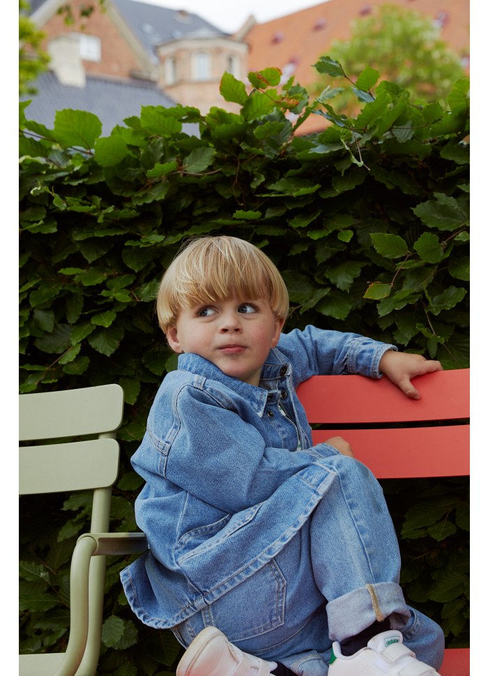 Spijkerbroek - Organic Junior Jeans - Regular Fit - Lichtblauw - Copenhagen Colors zijkant