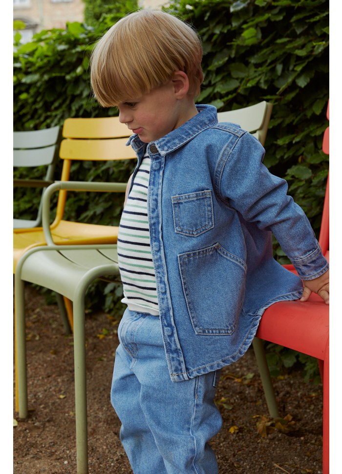 Spijkerbroek - Organic Junior Jeans - Regular Fit - Lichtblauw - Copenhagen Colors kind