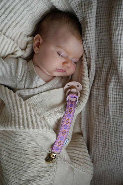 Pacifier clip Dublin - Handmade - Baby Bloom Clips