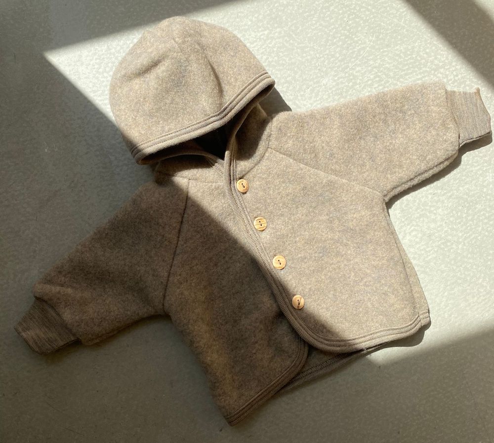 Jasje wol fleece - Biologisch merino wol - Engel Natur - productfoto