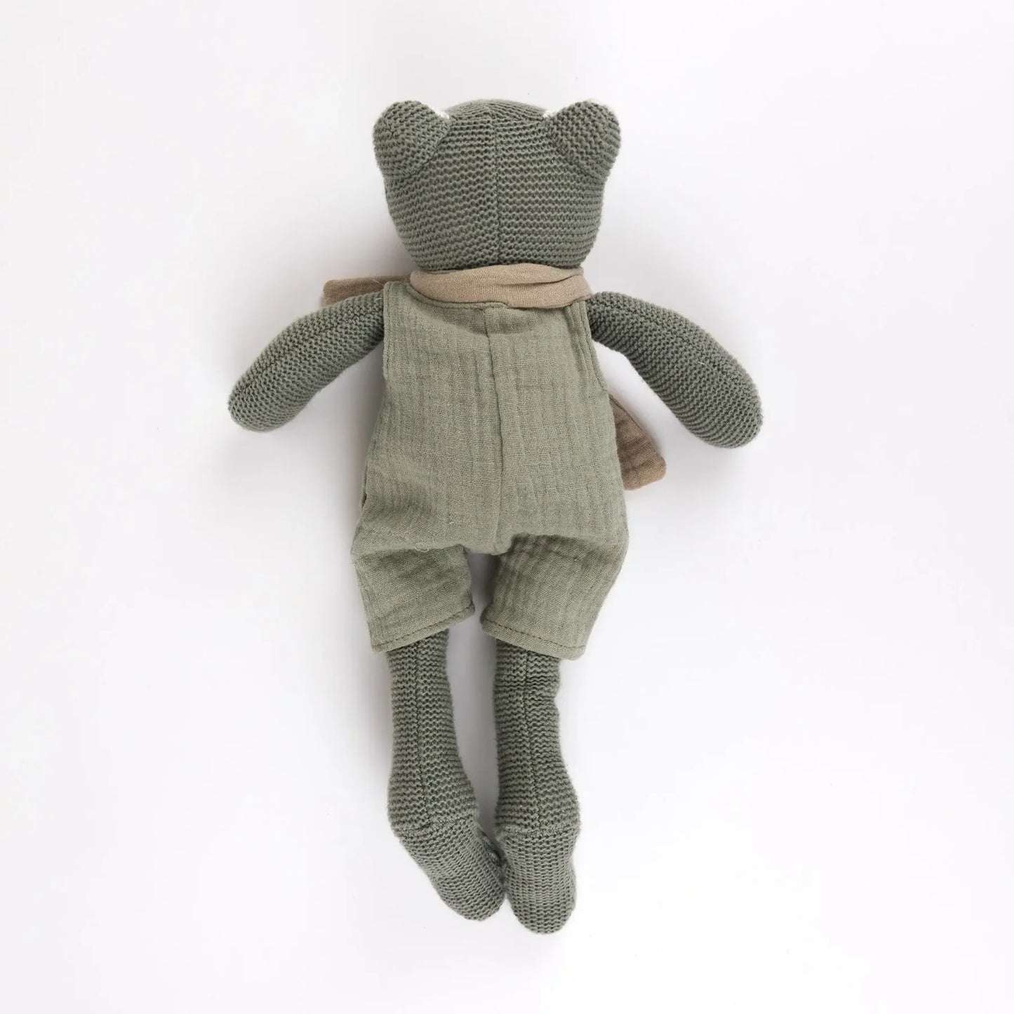 Jeremy the frog - Cotton cuddly toy with rattle - Egmont Toys