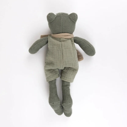 Jeremy the frog - Cotton cuddly toy with rattle - Egmont Toys