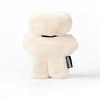 FLATOUTbear Original - 100% Australische schapenvacht - Knuffelbeer milk achterkant