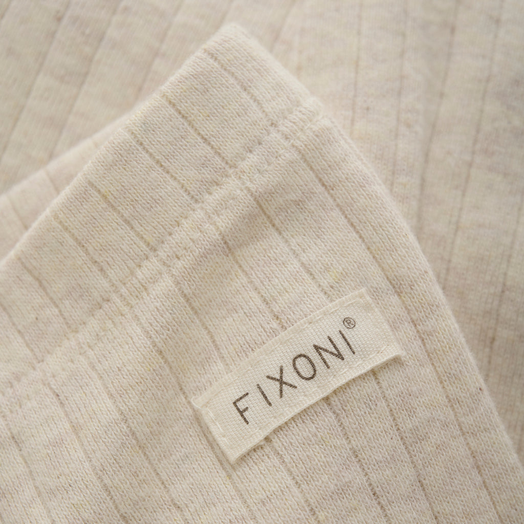 Fixoni - Leggings Melange - Rib - 100% katoen