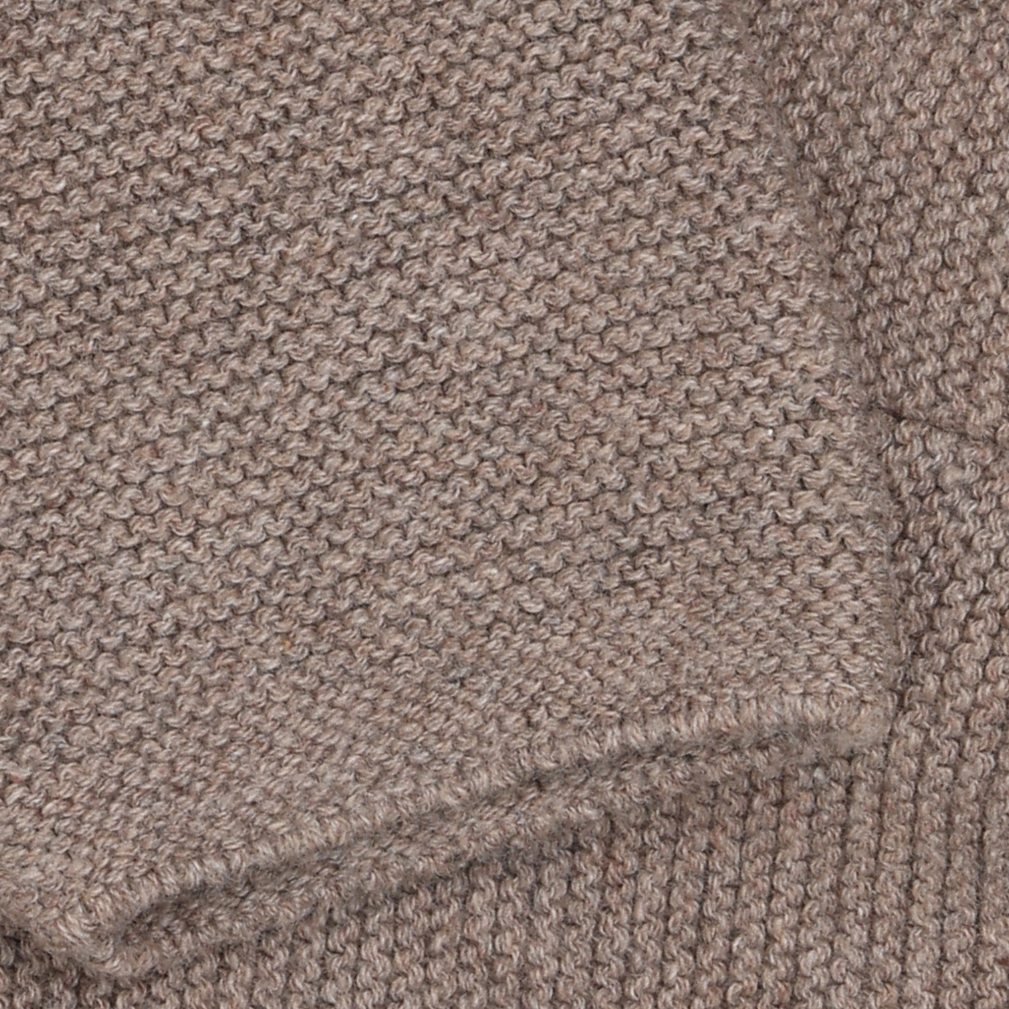 Gebreid broekje - Biologisch katoen - Mountain Trail Melange/Bruin - Fixoni close up