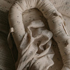 Garbo & Friends - Muslin Swaddle Blanket - Viola - Hydrofiele doek XL - babynest