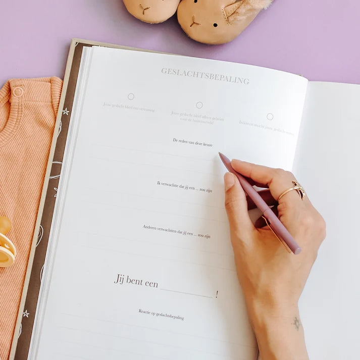 Het begin van jouw leven – Livre de grossesse et de bébé tout-en-un de 0 à 1 an – Birth Lines