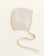 Bonnet Dolly - Baby Strikmutsje - Merinowol - HVID - productfoto - afbeelding 10
