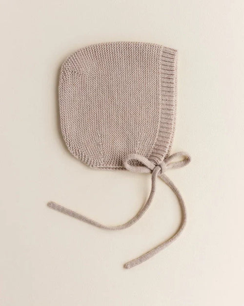 Bonnet Dolly - Bonnet bébé à nœud - Laine mérinos - HVID - Photo du produit - Image 11