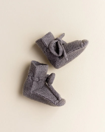 Booties – Babyschuhe – Merinowolle – HVID