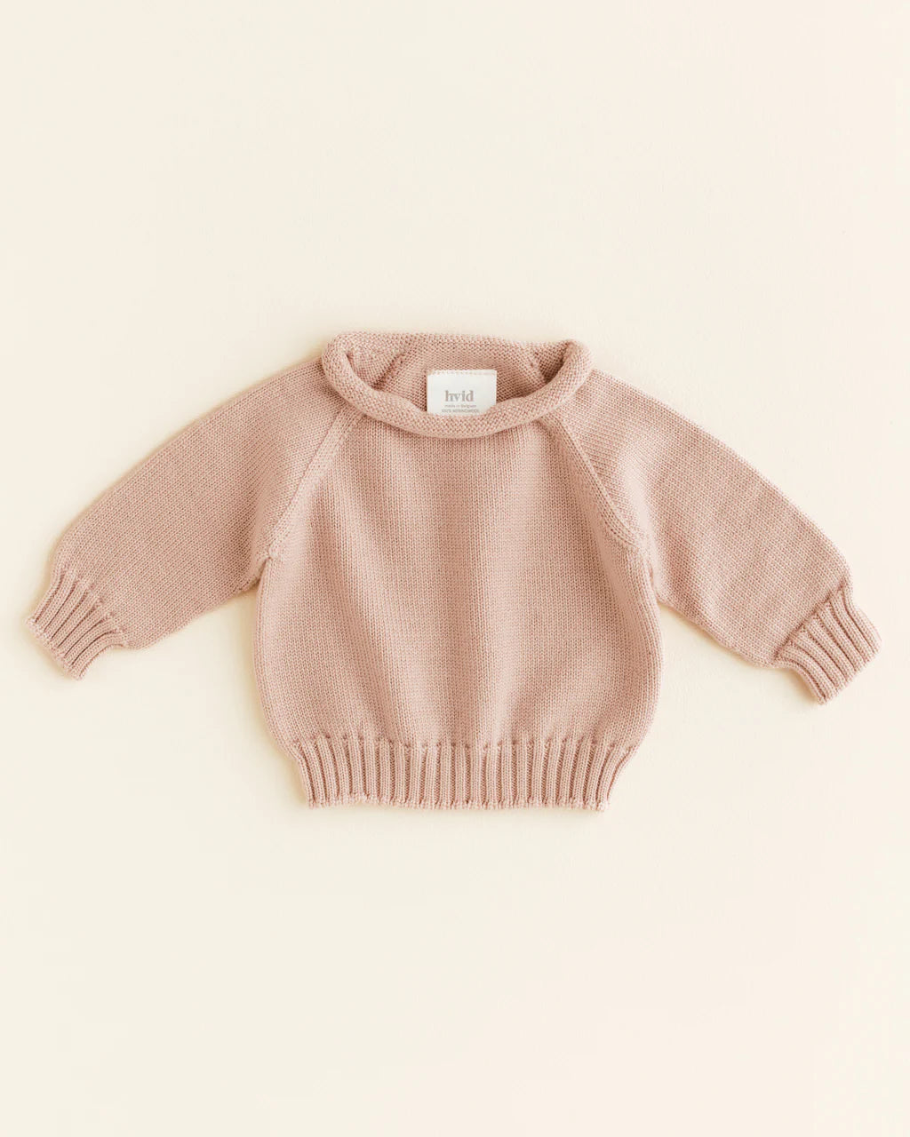 Sweater Georgette - Babytruitje - Merinowol - HVID - productfoto - afbeelding 8