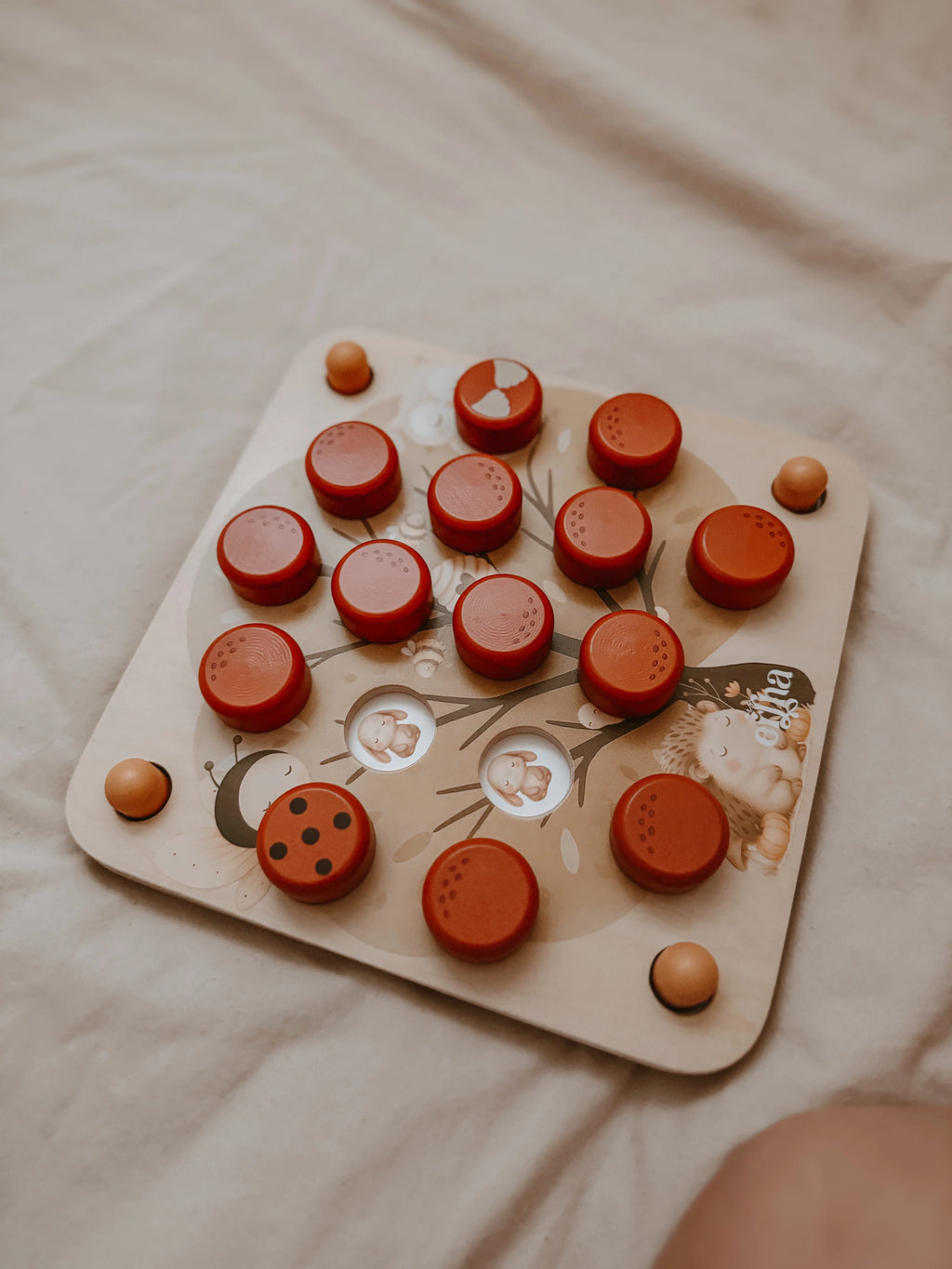 Pop & Peek - Memory spel - Houten speelgoed - Mrs Ertha - productfoto - afbeelding 6