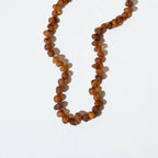 Barnsteen ketting Raw Caramel Amber - 32 cm - Nirrimis - productfoto - afbeelding 3