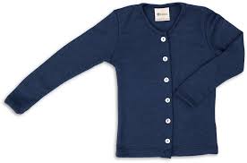 Babyvestje - Wol/Zijde - Baby Cardigan - Engel Natur