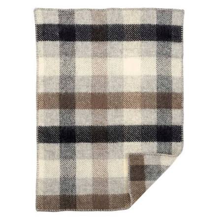Wollen wiegdeken Gotland Multi Baby - Gotlandwol & lamswol - Multi Grey - Klippan Yllefabrik