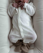 Boxpakje - Wol/Zijde - Pointelle - White - Joha - productfoto