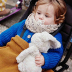 Hydrofiele doek Bianca - Baby Leopard print - Luipaardjes - Mousseline katoen - Rose in April - productfoto - afbeelding 3