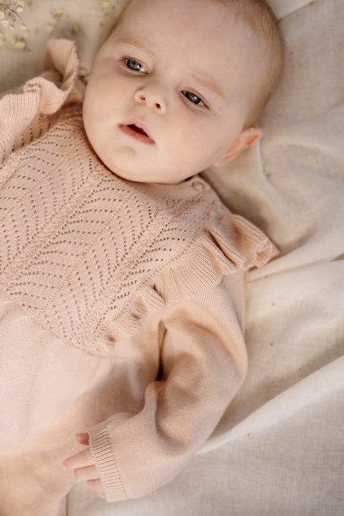 Jurkje Maartje - Katoen - Roze/Soft Pink - Levv Labels baby