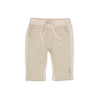 Broekje Michael - Biologisch katoen - Taupe lines - Levv Labels voor