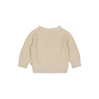 Vestje met bloemetjes Marcia - Katoen - Beige - Levv Labels achter