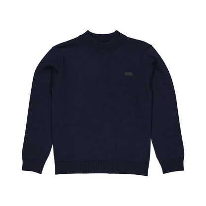 Gebreide trui Veron - Katoen - Night blue/navy - Levv voorkant