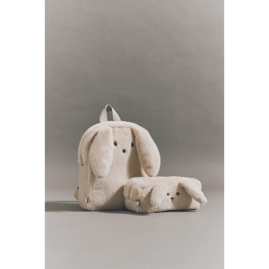 Konijn Rugzak - Denise Rabbit Pluche Rugzak - Gerecycled polyester - Liewood - met etui