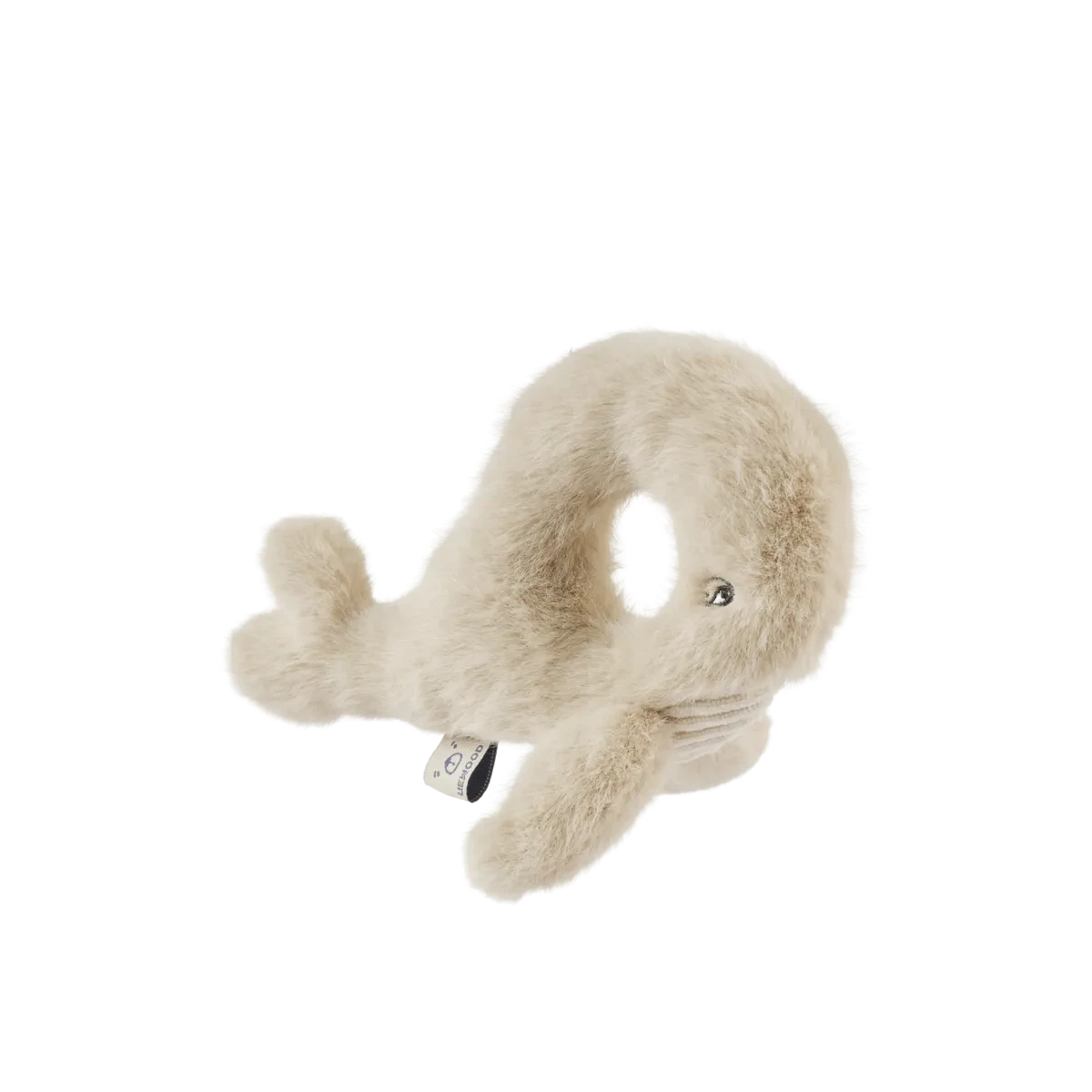 Liewood - Romain Whale Rattle - Rammelaar walvis - 100% recycled polyester