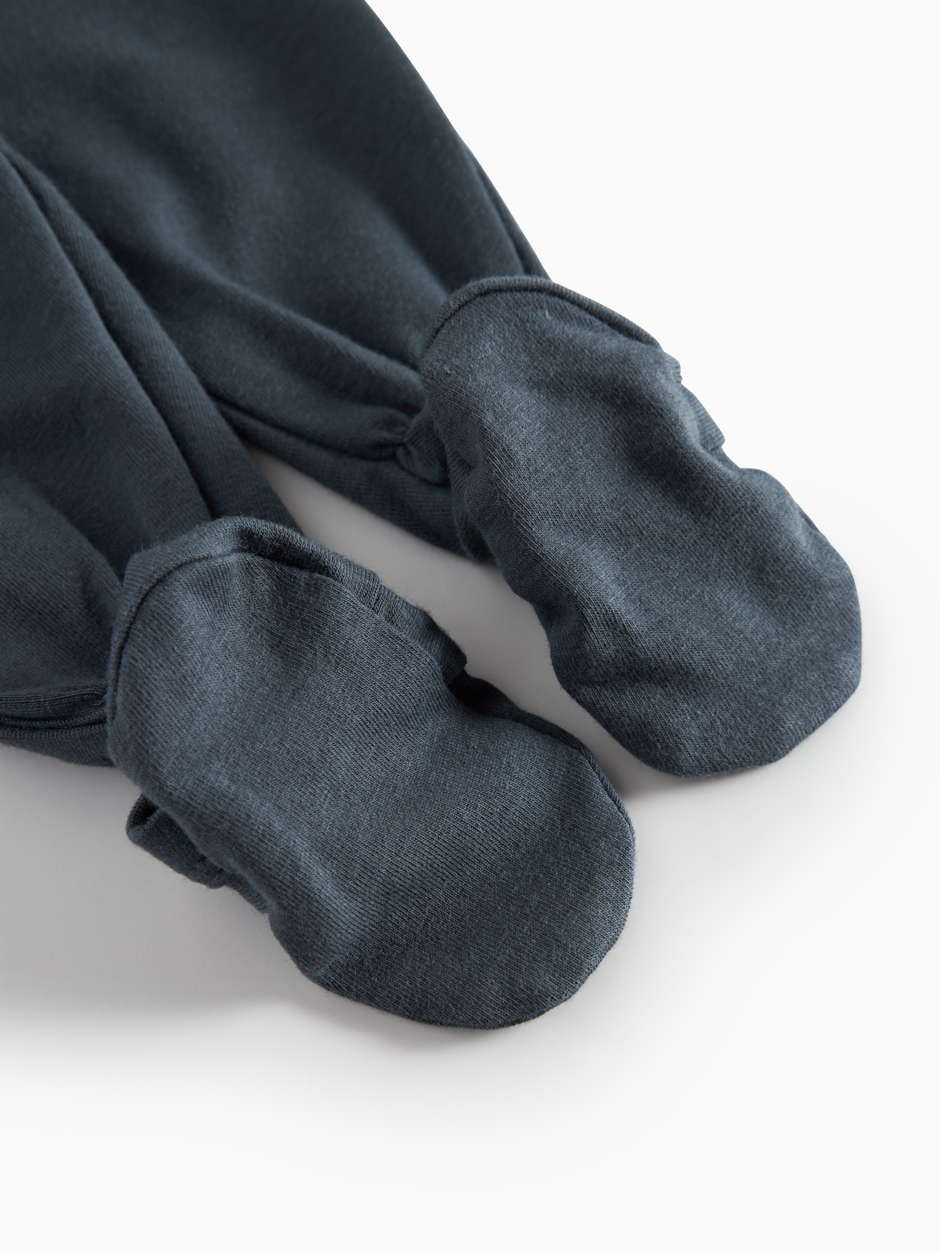 strampler mit integrierten handschuhen Strampler mit Füßchen - Rubetta - Wickelverschluss