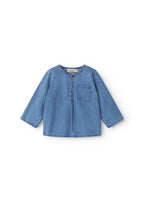 Top Troy - Katoen - Light Denim/Blauw - MarMar Copenhagen voor