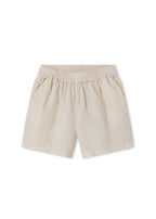 Linnen kort broekje - Pinon - Kit/Beige - MarMar Copenhagen voor