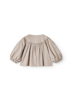 Vestje Jada - Katoen - Mercury Grey/Beige - MarMar Copenhagen achter