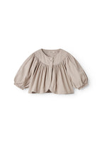 Vestje Jada - Katoen - Mercury Grey/Beige - MarMar Copenhagen voor
