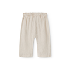 Linnen broekje Panu - Kit/Beige - MarMar Copenhagen achter
