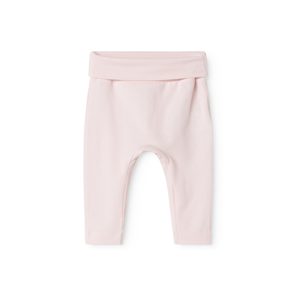 MarMar Copenhagen Piva Pants – Zacht Modal Baby Broekje | 50% Biologisch Katoen & TENCEL™ Modal met Opvouwbare Rand rosa lichtroze 