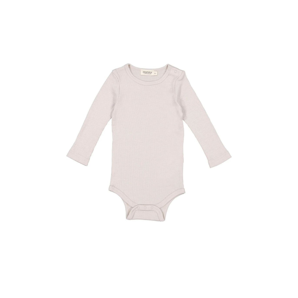 Romper Bense rib - Merino wol - MarMar Copenhagen pepple