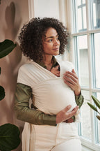 Baby draagdoek - Baby wrap - Biologisch katoen - Moonboon - lifestyle - afbeelding 2